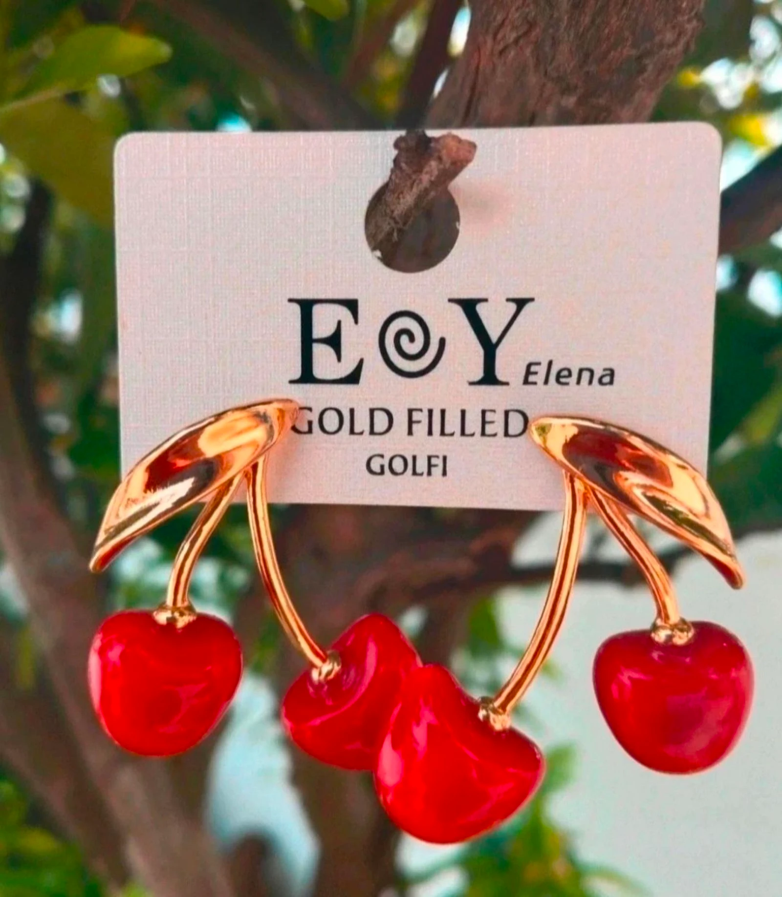 Pendientes cerezas 🍒
